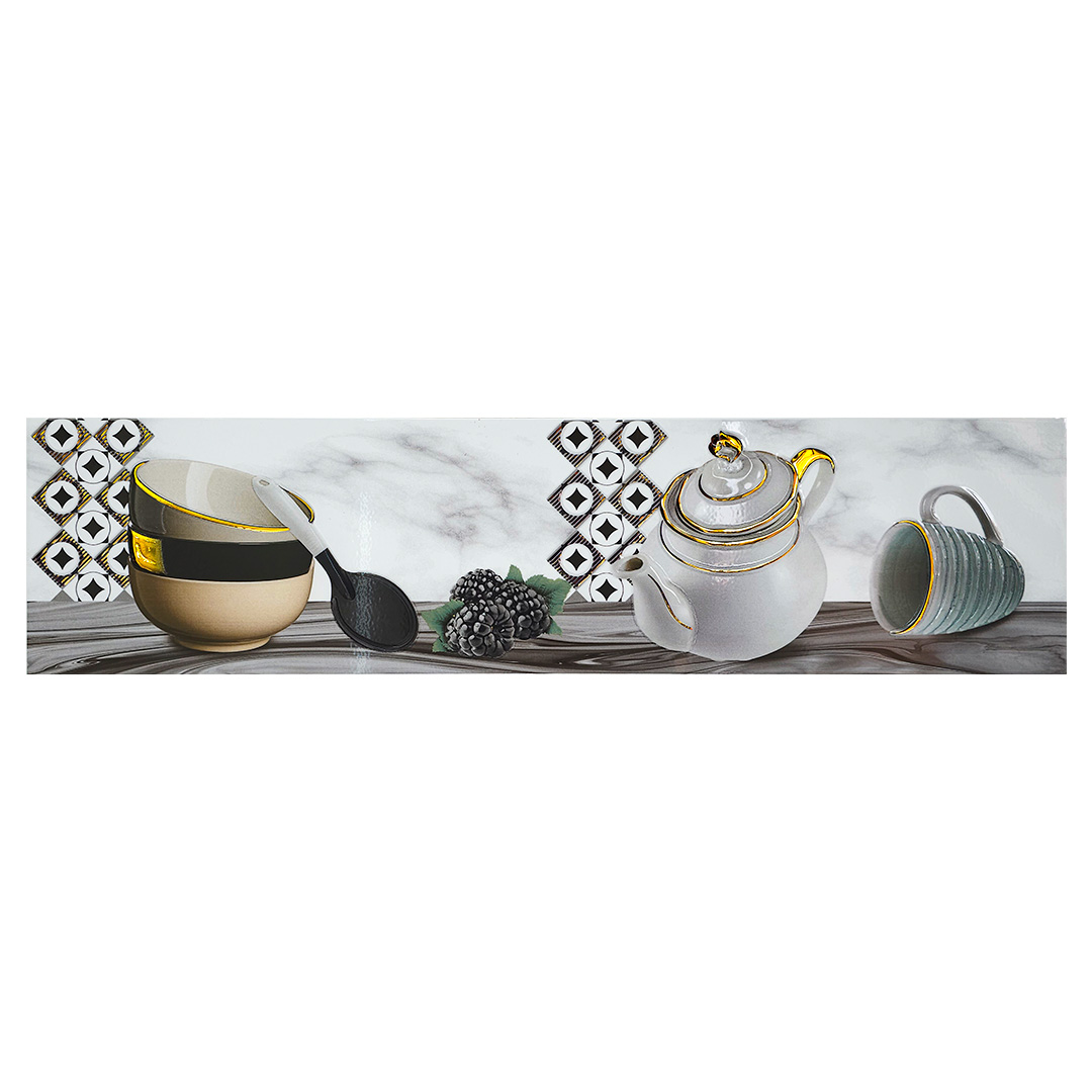 LISTELO ROMA CRYSTAL 15X60 CM