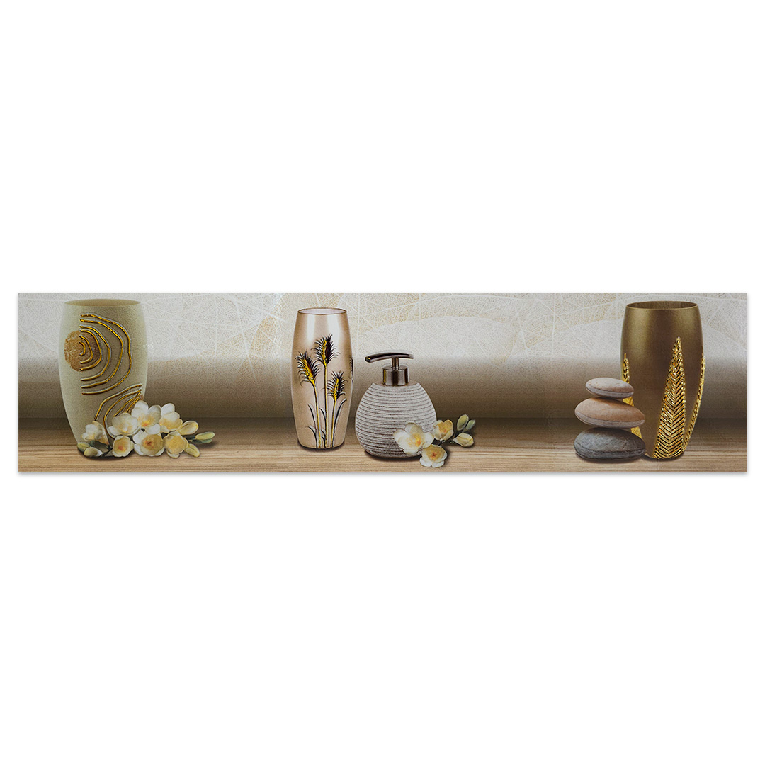 LISTELO ROMA MAISSA BEIGE 15X60 CM