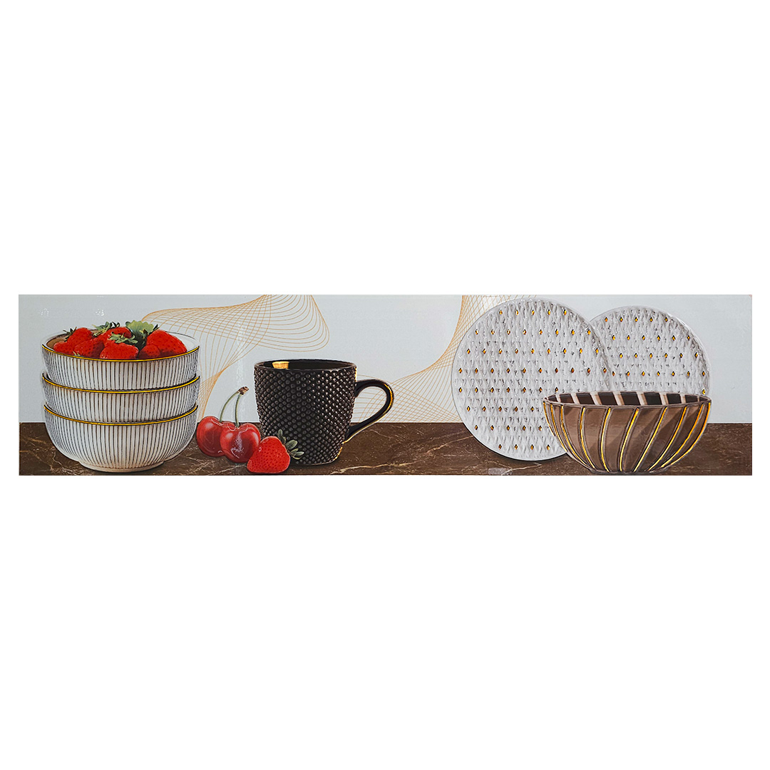 LISTELO ROMA GOLD 15X60 CM
